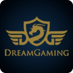 โลโก้ Dream Gaming สีทอง