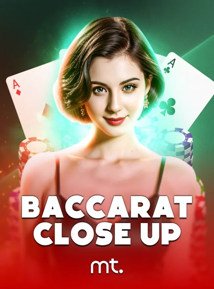 ภาพปกโต๊ะบาคาร่าสดชื่อ Baccarat Close Up